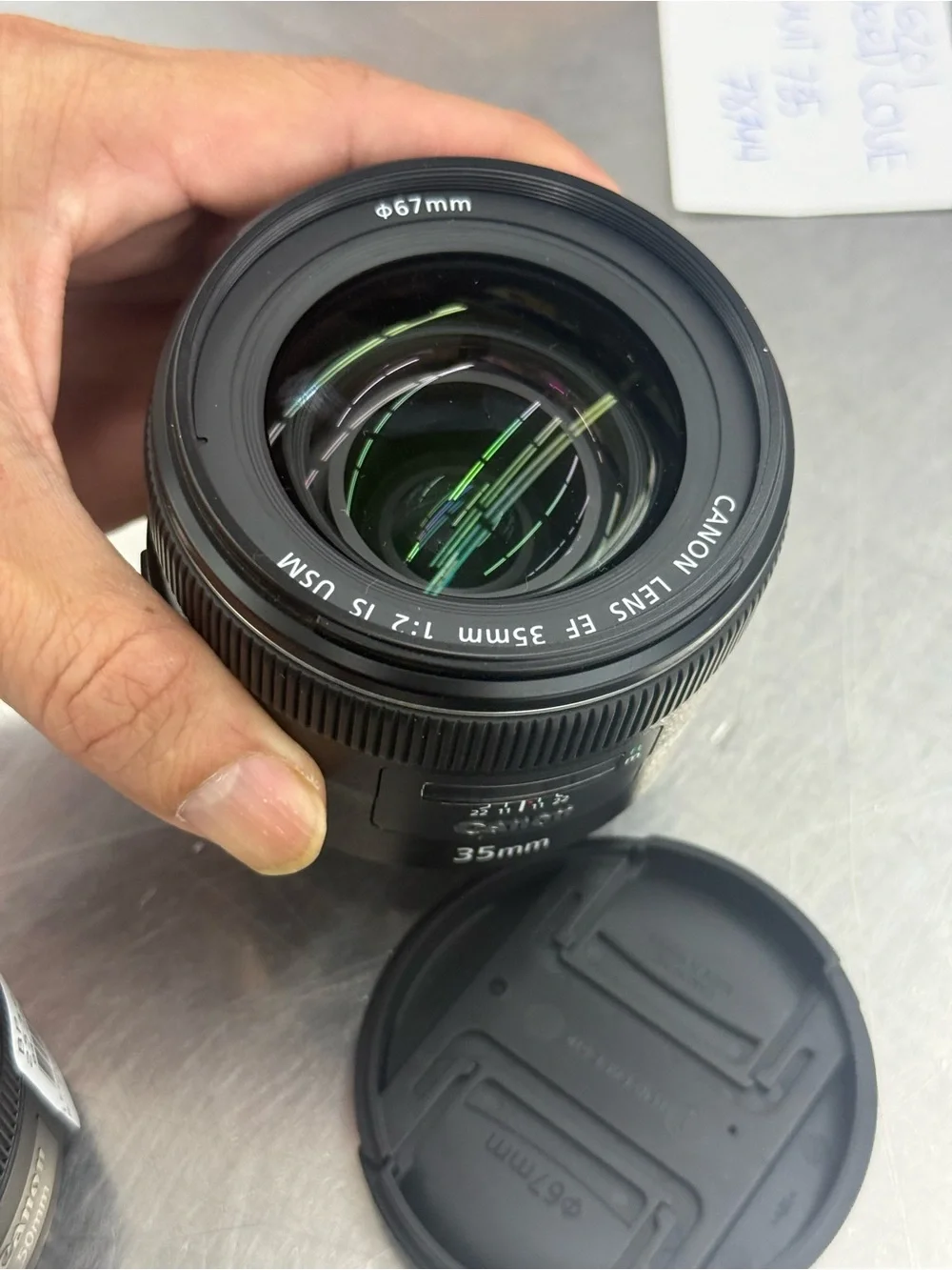Canon 35mm 2 is usm portrait bokeh wedding vlog travel Prime Lens - Black